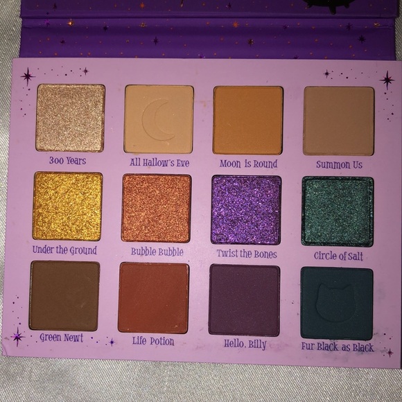 Colourpop x Hocus Pocus Witching Hour 12 Pan Eyeshadow Palette 11g NIB - Picture 3 of 16